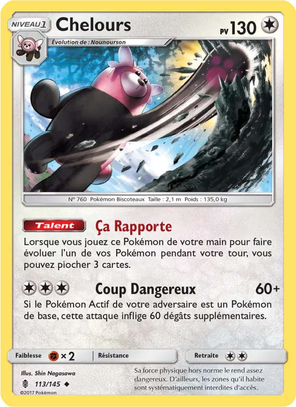 Carte Chelours 113/145 – Gardiens Ascendants