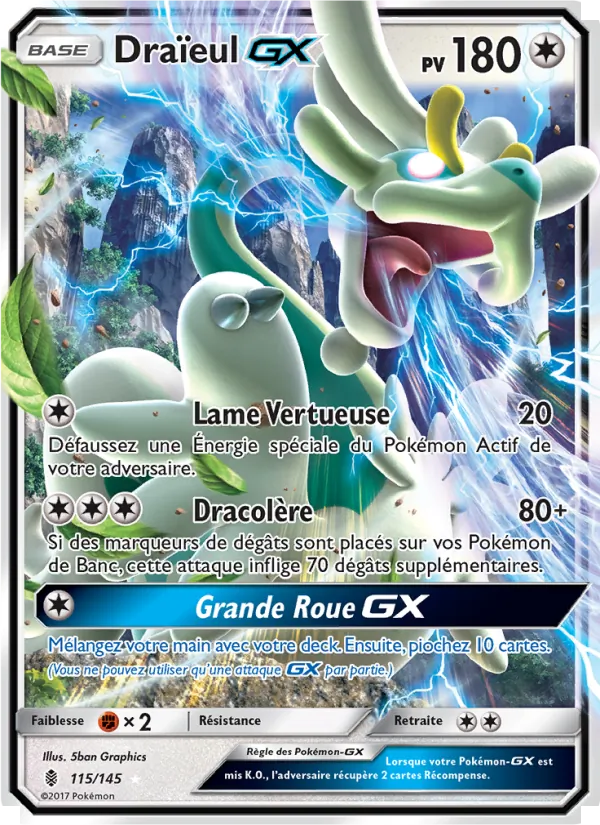 Carte Draïeul GX 115/145 – Gardiens Ascendants
