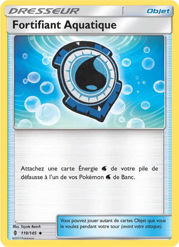 Carte Fortifiant Aquatique 119/145 – Gardiens Ascendants