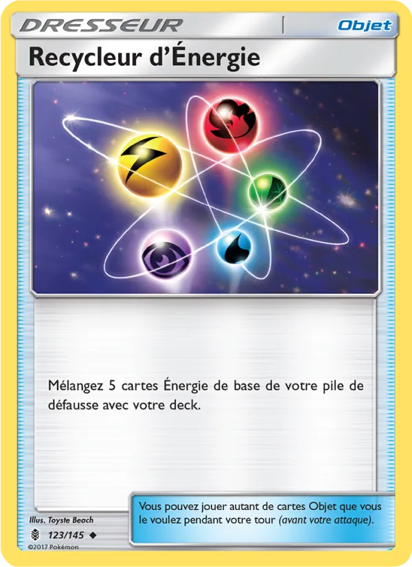 Carte Recycleur d’Énergie 123/145 – Gardiens Ascendants