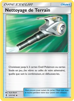 Carte Nettoyage de Terrain 125/145 – Gardiens Ascendants