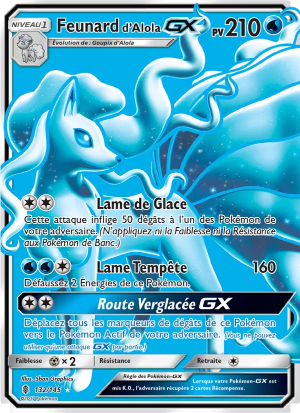 Carte Feunard d’Alola GX 132/145 – Gardiens Ascendants