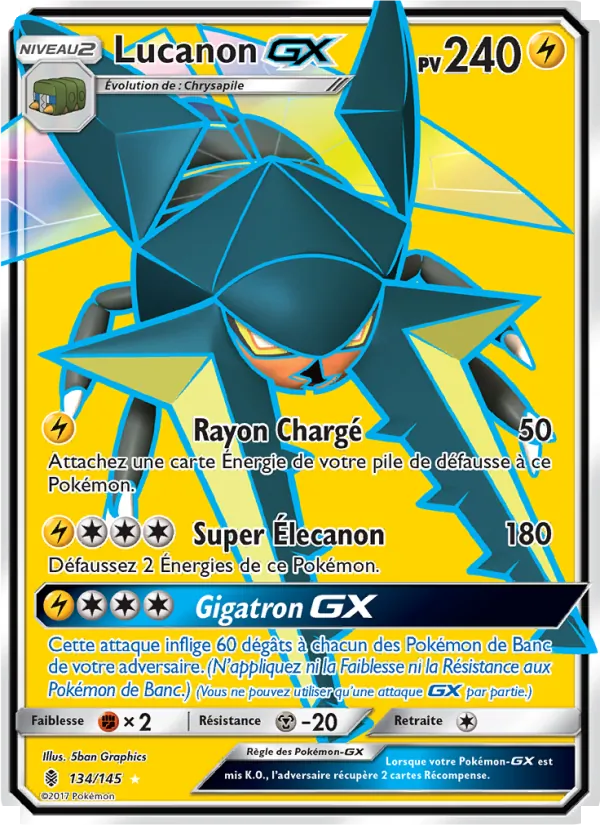 Carte Lucanon GX 134/145 – Gardiens Ascendants