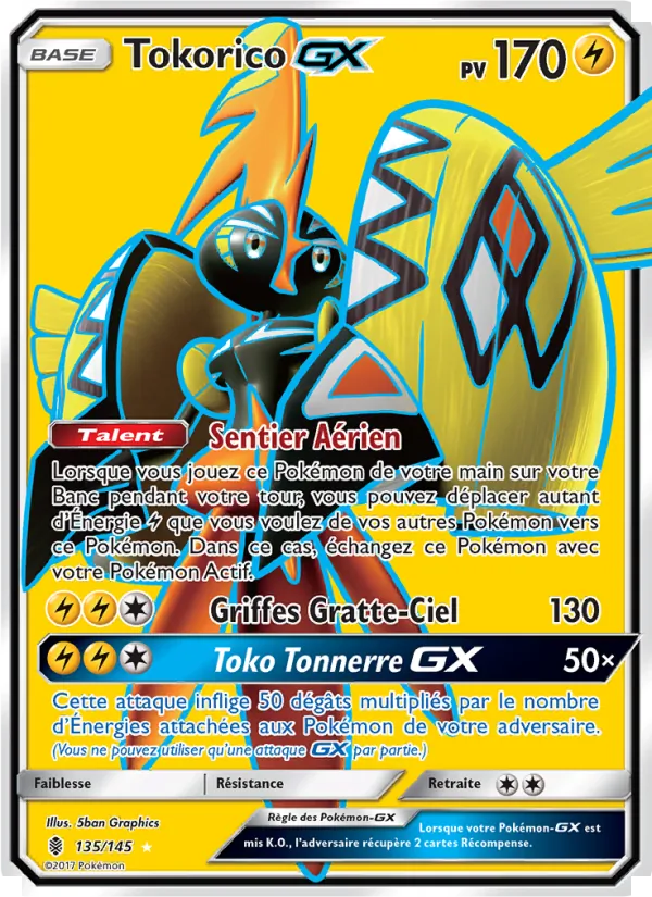 Carte Tokorico GX 135/145 – Gardiens Ascendants