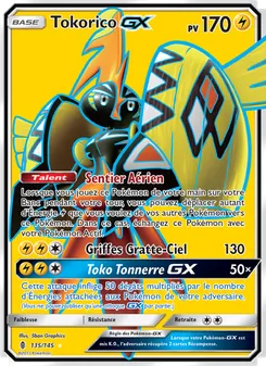 Carte Tokorico GX 135/145 – Gardiens Ascendants