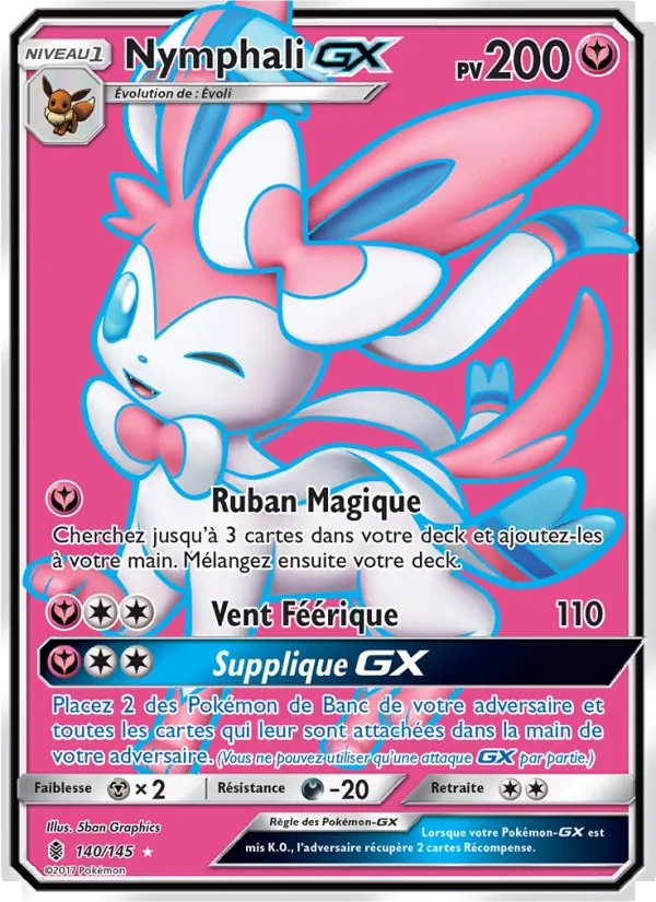 Carte Nymphali GX 140/145 – Gardiens Ascendants
