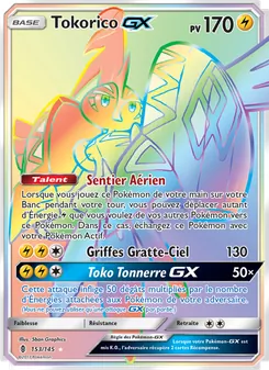 Carte Tokorico GX 153/145 – Gardiens Ascendants