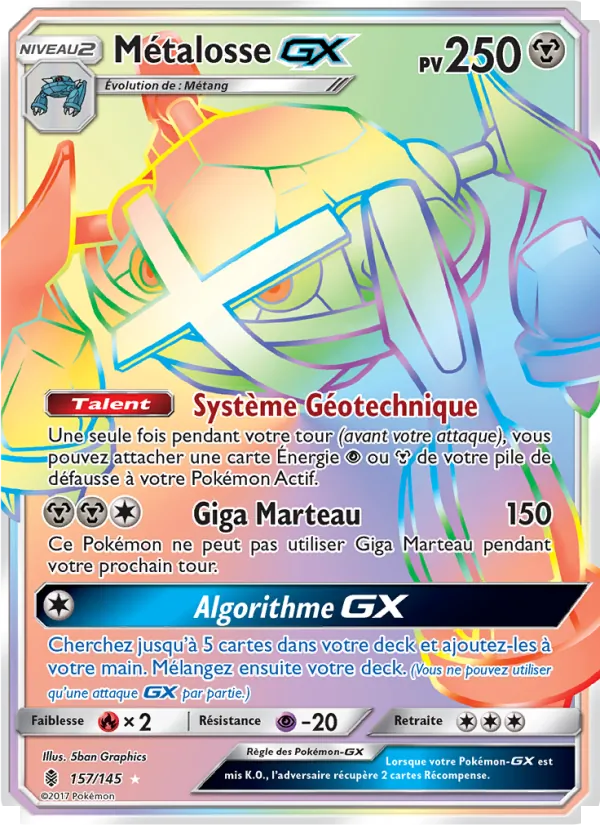 Carte Métalosse GX 157/145 – Gardiens Ascendants