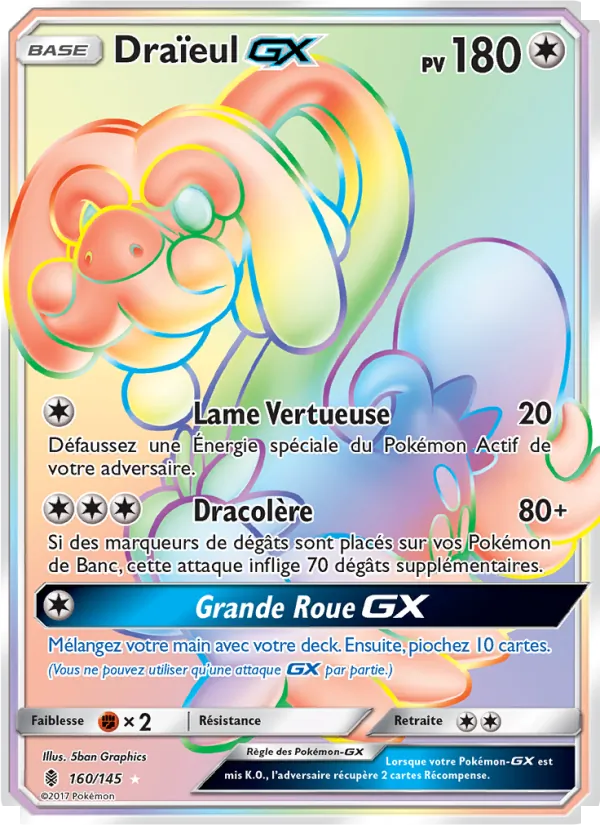 Carte Draïeul GX 160/145 – Gardiens Ascendants