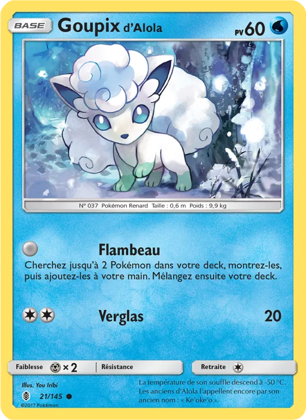 Carte Goupix d’Alola 21/145 – Gardiens Ascendants