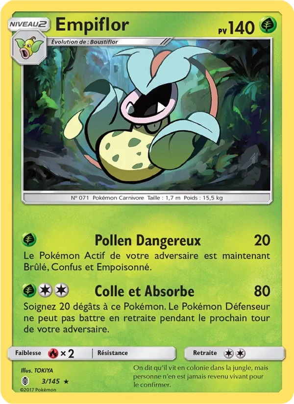 Carte Empiflor 3/145 – Gardiens Ascendants