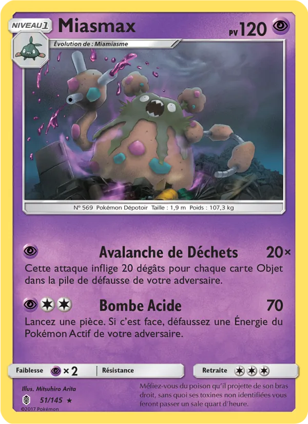 Carte Miasmax 51/145 – Gardiens Ascendants