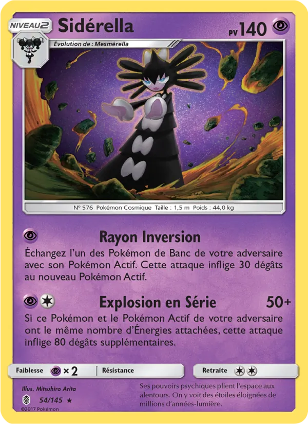 Carte Sidérella 54/145 – Gardiens Ascendants