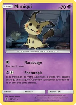 Carte Mimiqui 58/145 – Gardiens Ascendants