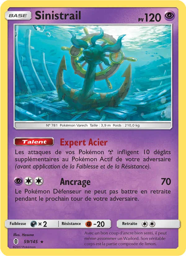 Carte Sinistrail 59/145 – Gardiens Ascendants