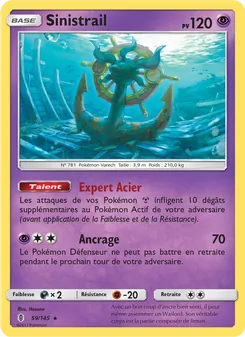 Carte Sinistrail 59/145 – Gardiens Ascendants