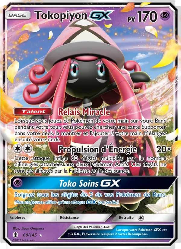 Carte Tokopiyon GX 60/145 – Gardiens Ascendants