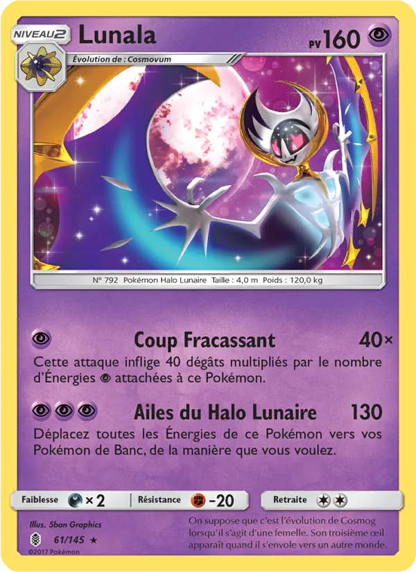 Carte Lunala 61/145 – Gardiens Ascendants