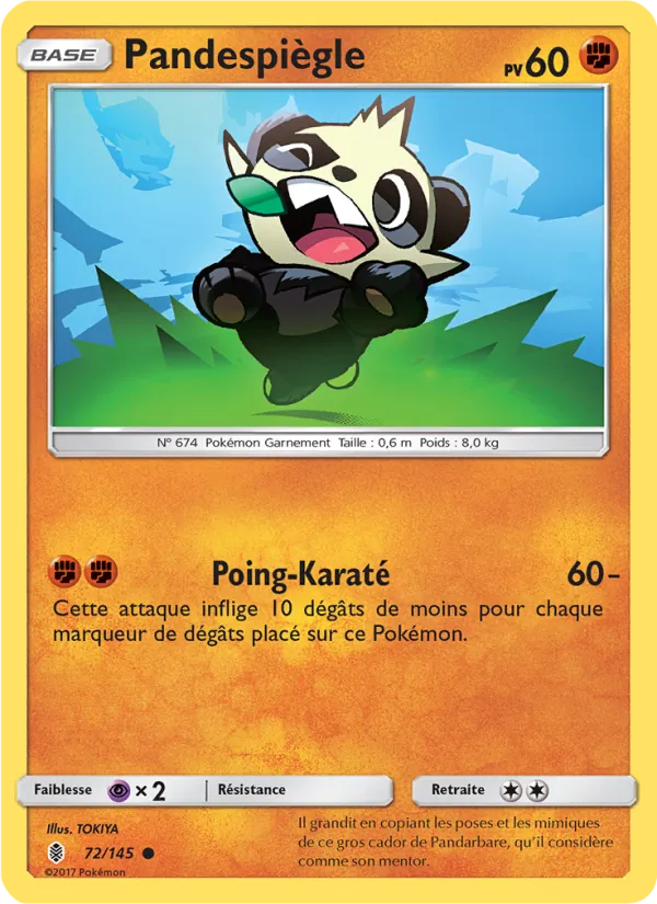 Carte Pandespiègle 72/145 – Gardiens Ascendants