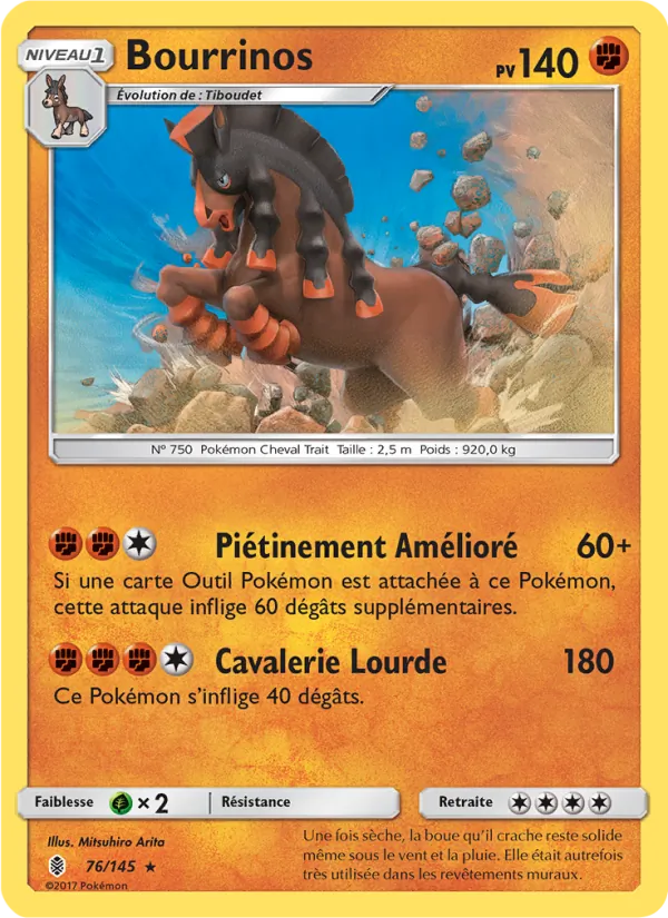 Carte Bourrinos 76/145 – Gardiens Ascendants