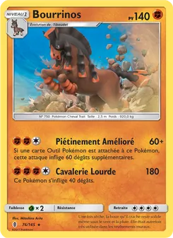 Carte Bourrinos 76/145 – Gardiens Ascendants