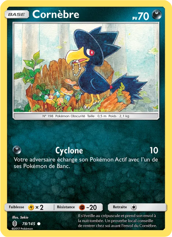 Carte Cornèbre 78/145 – Gardiens Ascendants