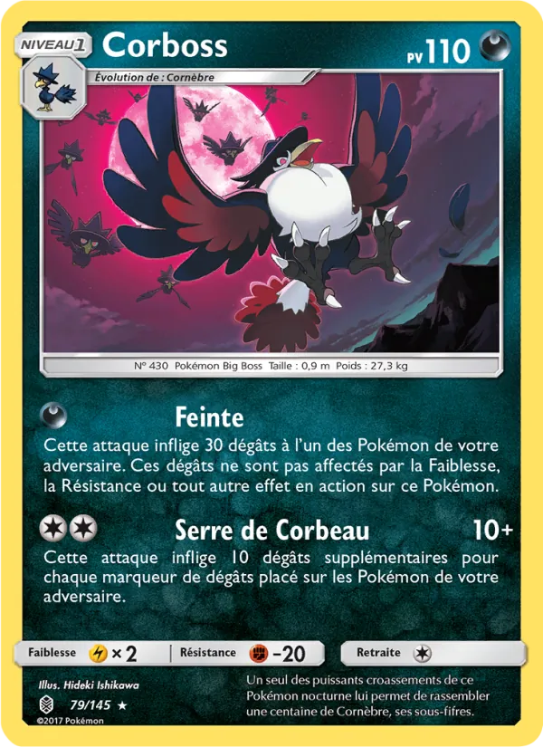 Carte Corboss 79/145 – Gardiens Ascendants