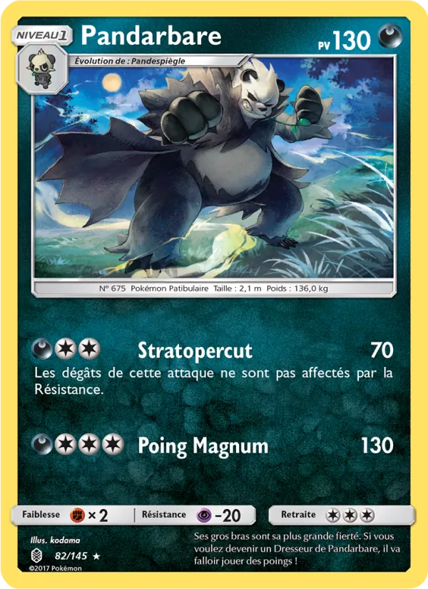 Carte Pandarbare 82/145 – Gardiens Ascendants