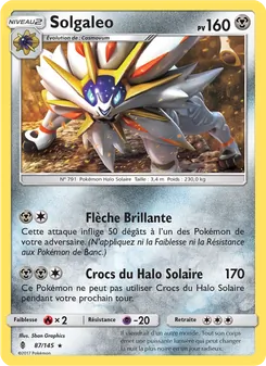 Carte Solgaleo 87/145 – Gardiens Ascendants