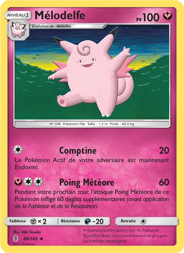 Carte Mélodelfe 89/145 – Gardiens Ascendants