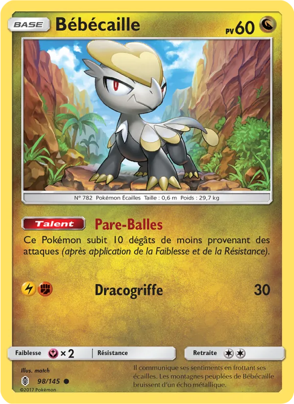 Carte Bébécaille 98/145 – Gardiens Ascendants