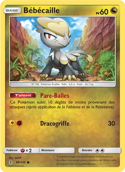 Carte Bébécaille 98/145 – Gardiens Ascendants