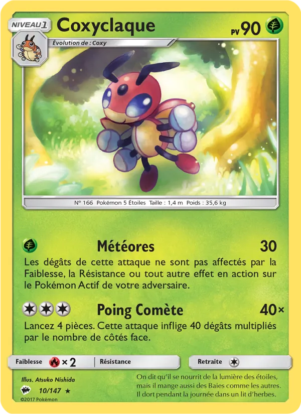 Carte Coxyclaque 10/147 – Ombres Ardentes