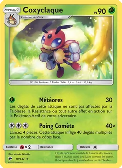 Carte Coxyclaque 10/147 – Ombres Ardentes