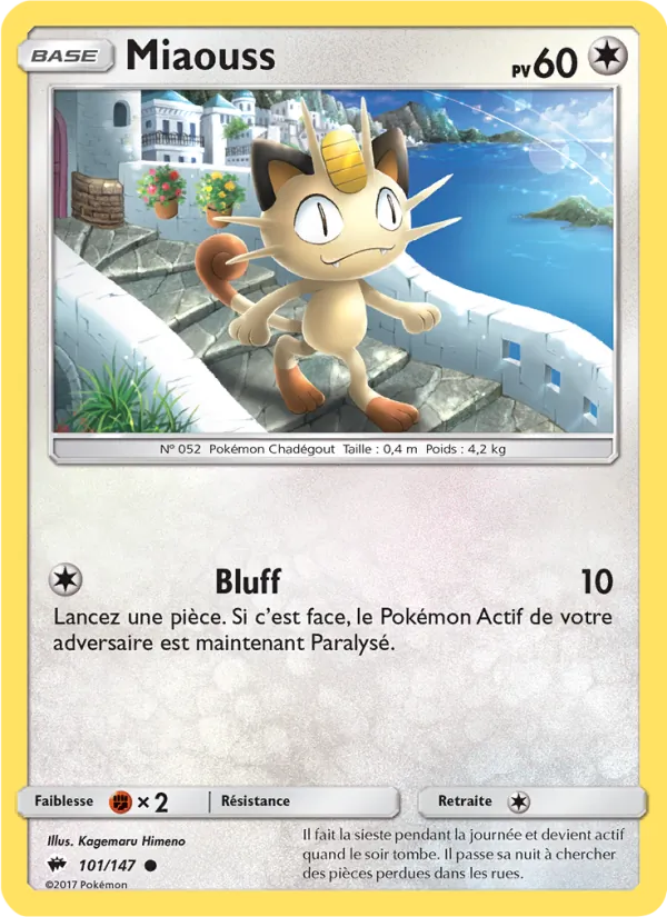 Carte Miaouss 101/147 – Ombres Ardentes