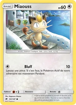 Carte Miaouss 101/147 – Ombres Ardentes
