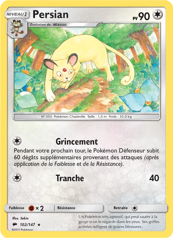 Carte Persian 102/147 – Ombres Ardentes
