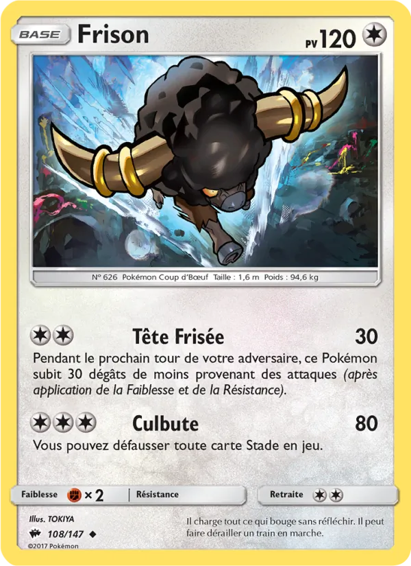 Carte Frison 108/147 – Ombres Ardentes