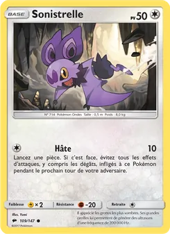 Carte Sonistrelle 109/147 – Ombres Ardentes