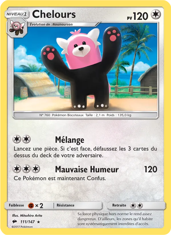 Carte Chelours 111/147 – Ombres Ardentes