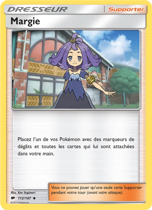 Carte Margie 112/147 – Ombres Ardentes