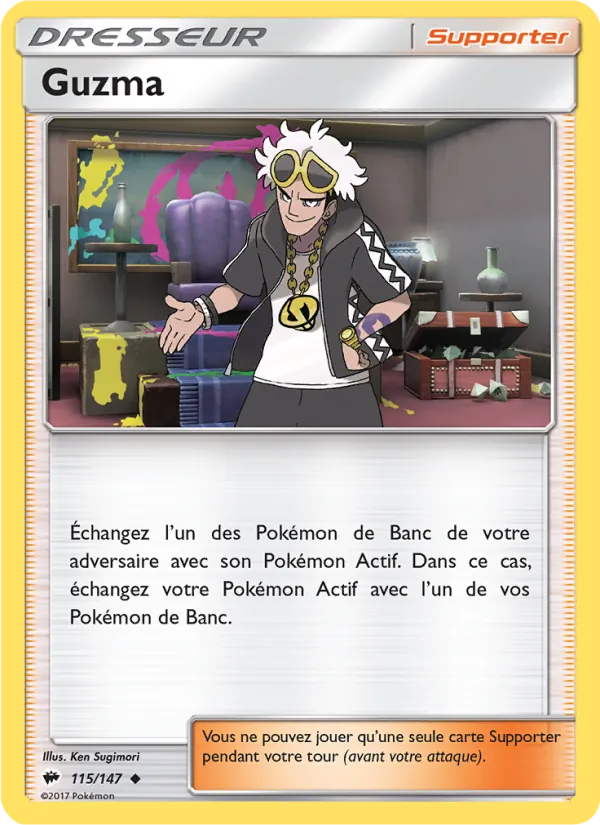 Carte Guzma 115/147 – Ombres Ardentes