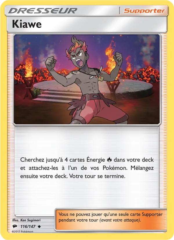 Carte Kiawe 116/147 – Ombres Ardentes