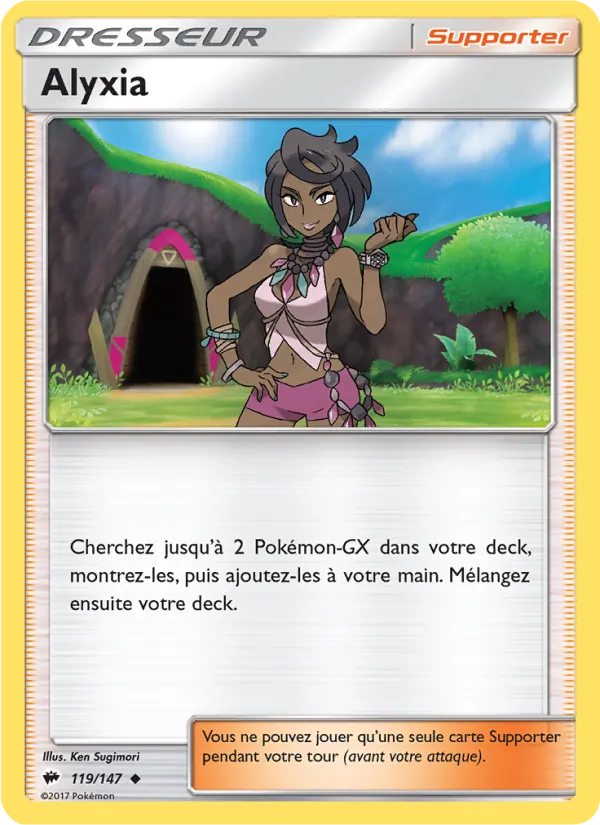 Carte Alyxia 119/147 – Ombres Ardentes