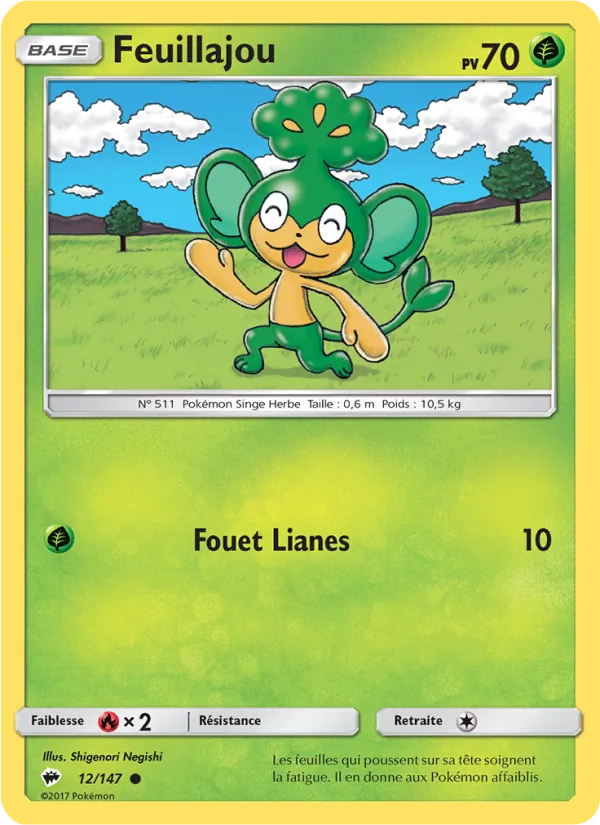 Carte Feuillajou 12/147 – Ombres Ardentes
