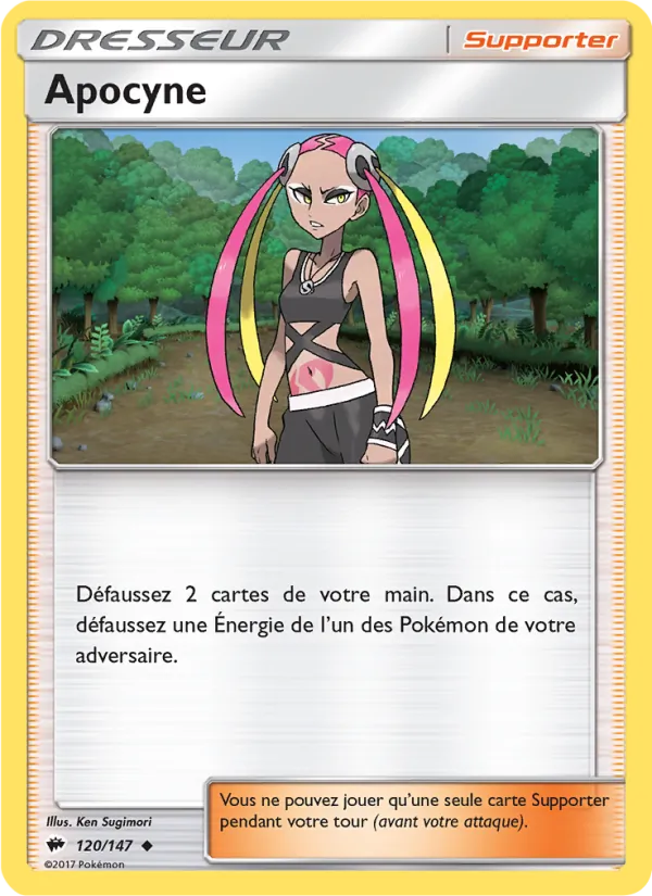 Carte Apocyne 120/147 – Ombres Ardentes