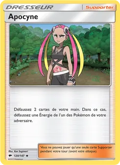 Carte Apocyne 120/147 – Ombres Ardentes