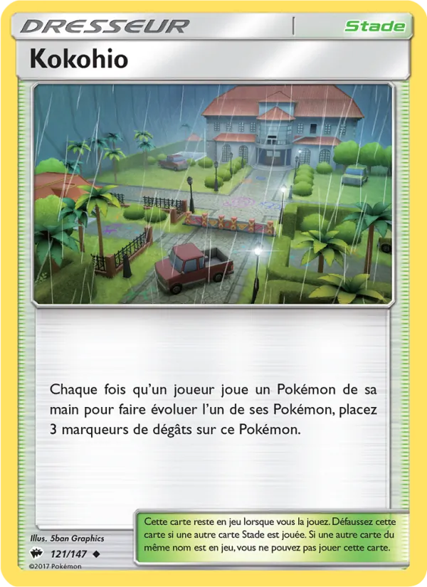 Carte Kokohio 121/147 – Ombres Ardentes