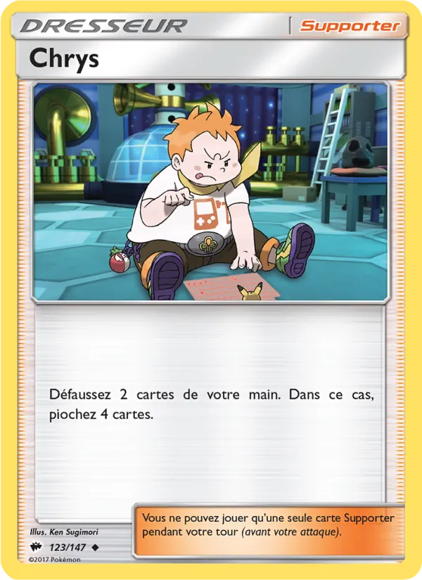 Carte Chrys 123/147 – Ombres Ardentes