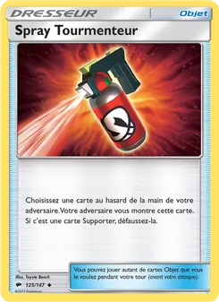 Carte Spray Tourmenteur 125/147 – Ombres Ardentes